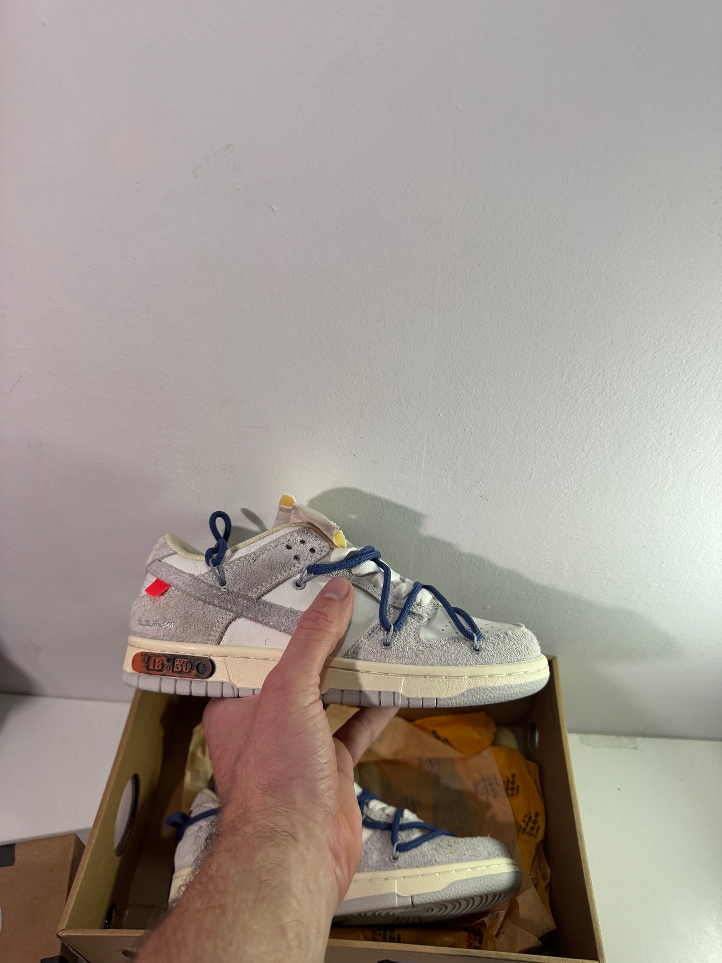 Off White Dunk "lot 18"