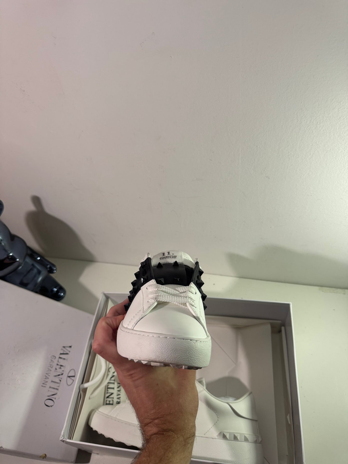 Valentino Low White/Black