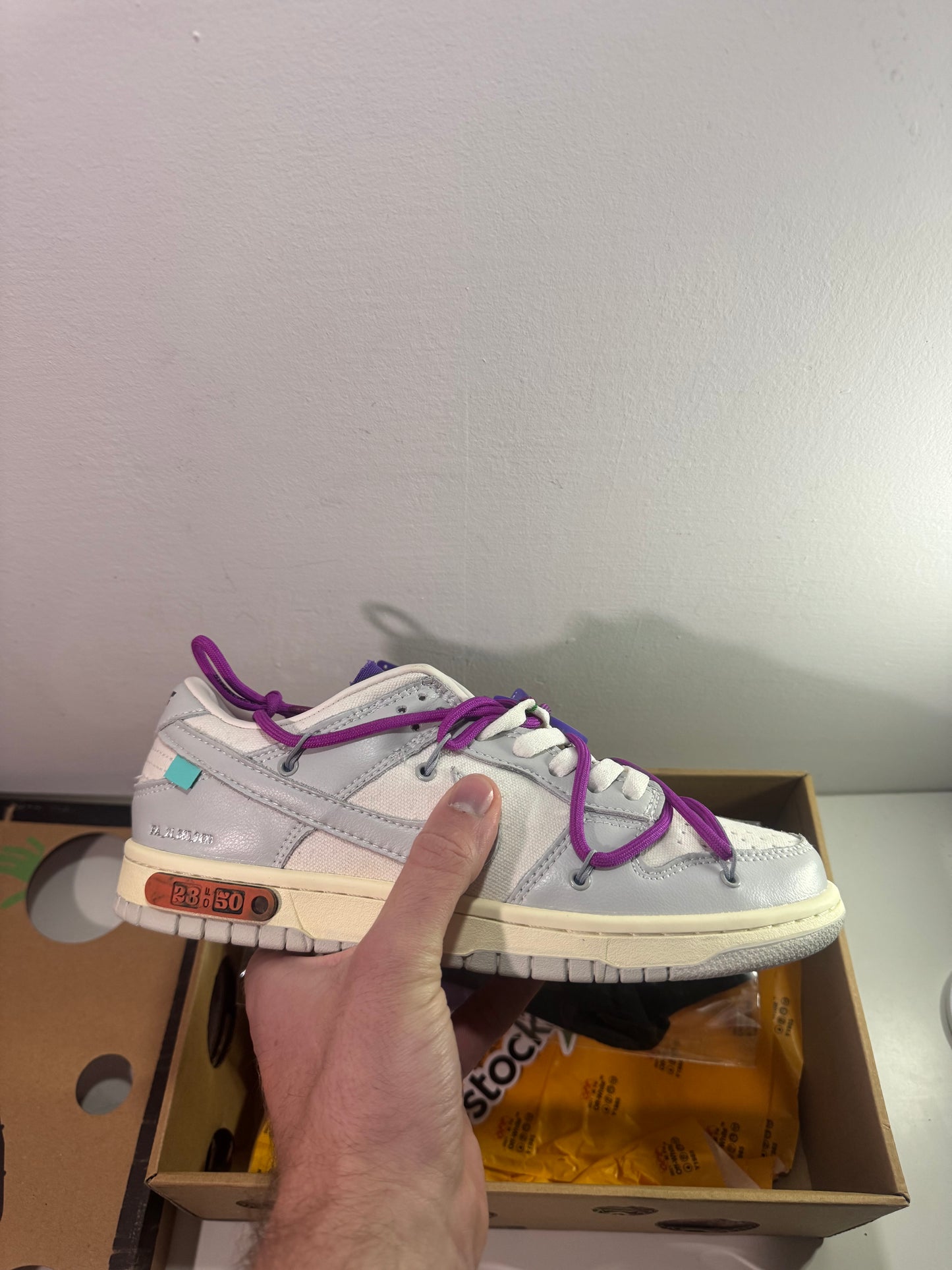 Off White Dunk "lot 28"