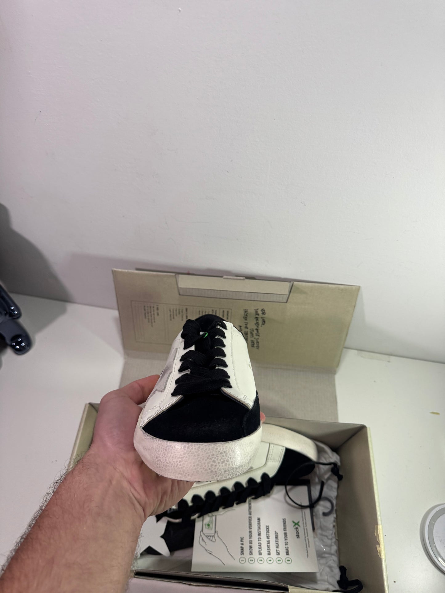 Golden Goose White /Black