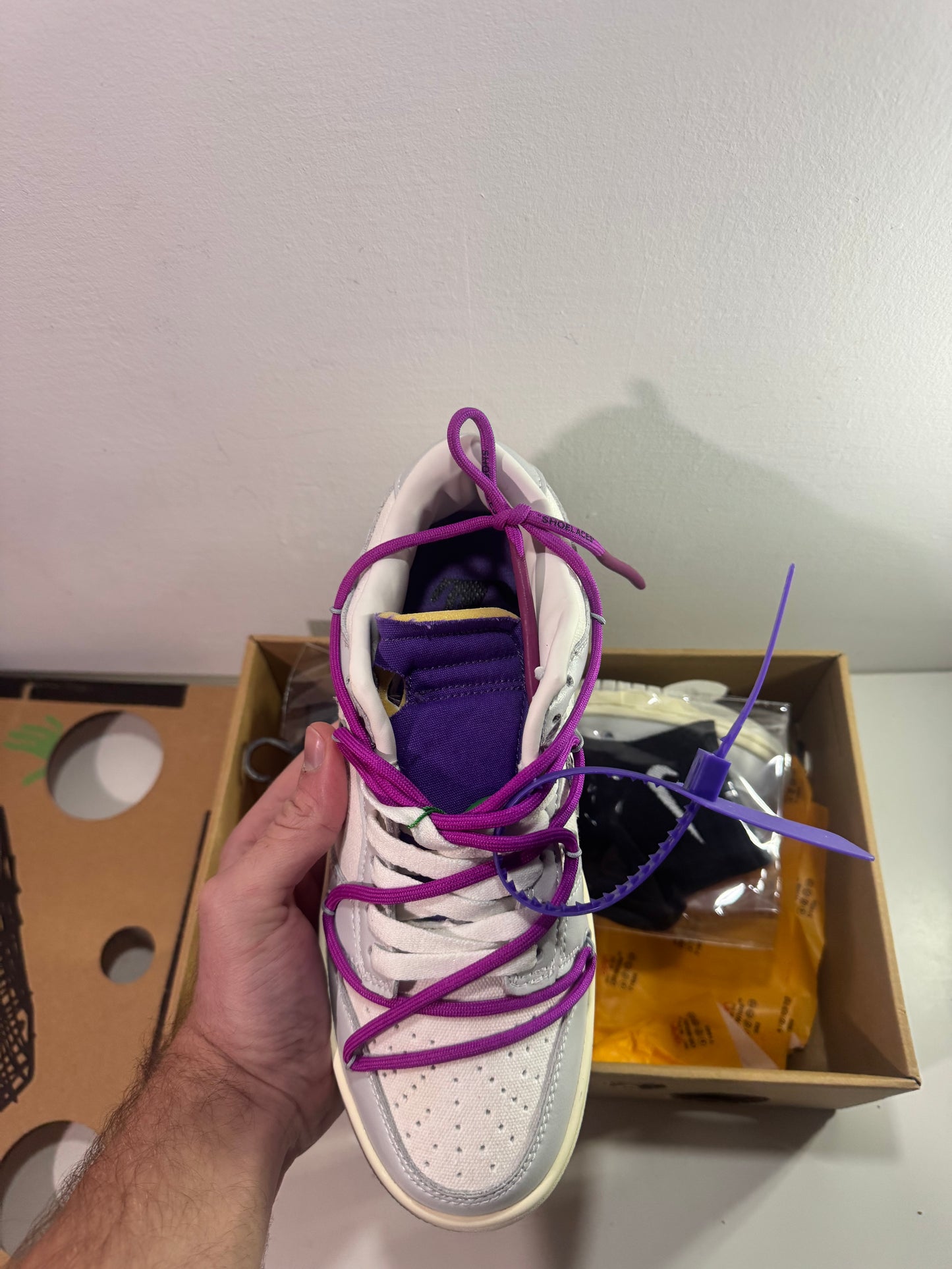 Off White Dunk "lot 28"