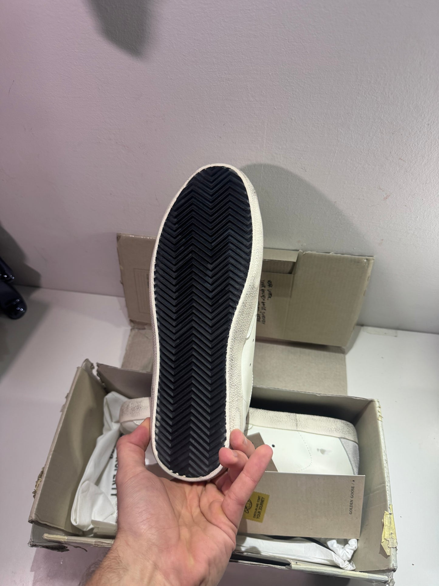 Golden Goose Navy Black /Wo