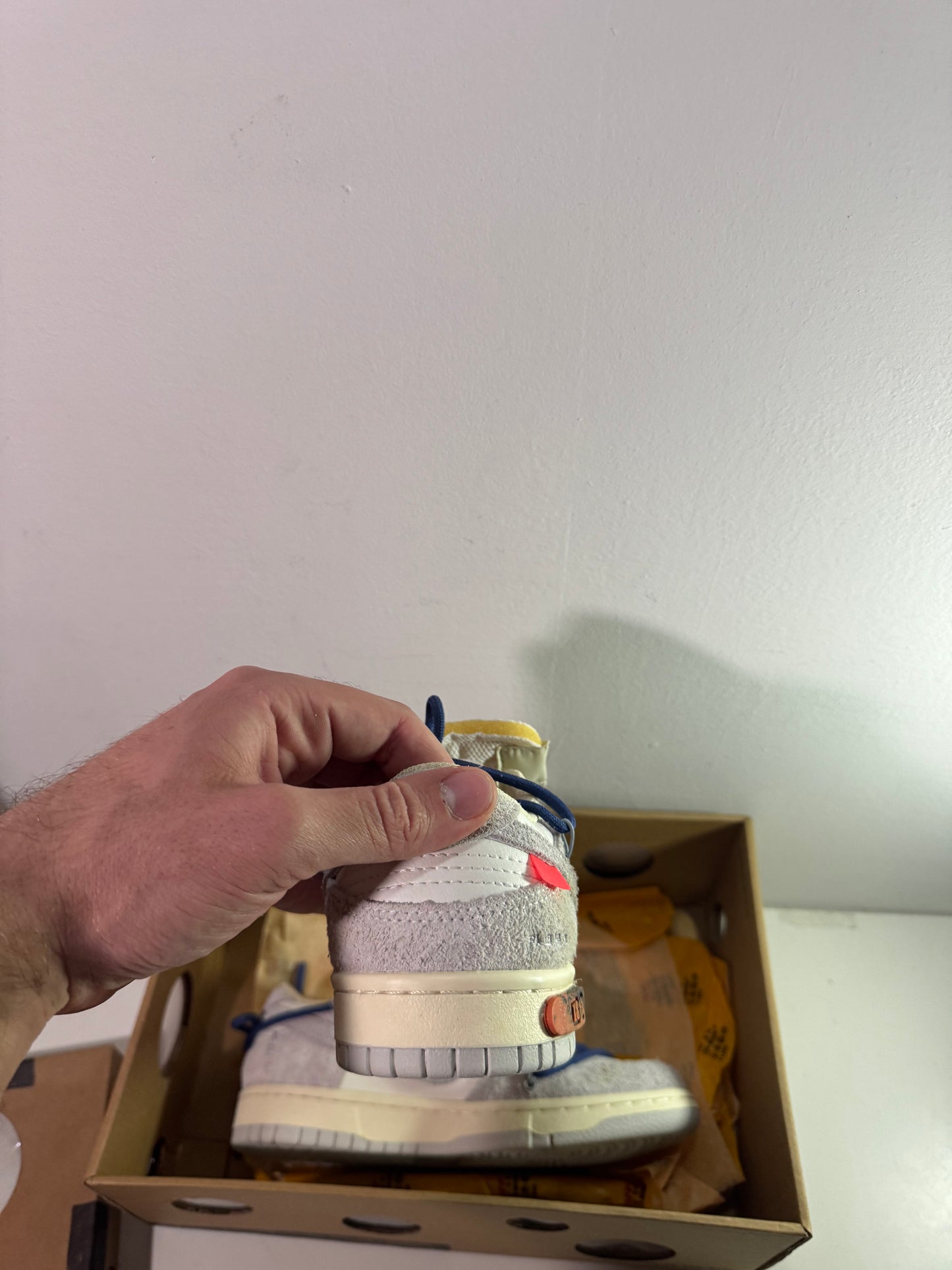 Off White Dunk "lot 18"
